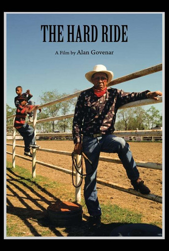 Movie poster for The Hard Ride: Black Cowboys at the Circle 6 Ranch (1996)