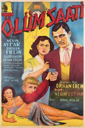 Movie poster for Ölüm Saati (1954)