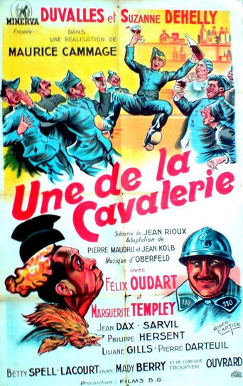 Une de la cavalerie poster