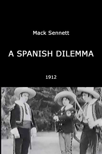 Movie poster for A Spanish Dilemma (1912)