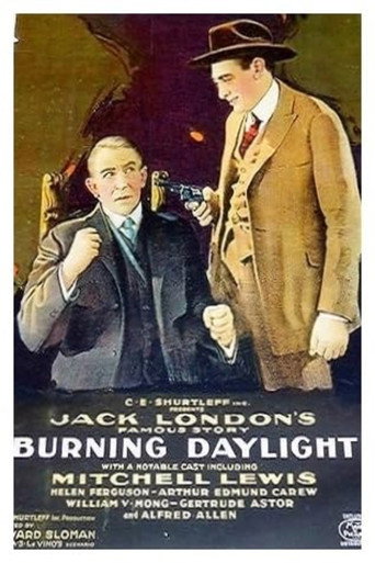 Movie poster for Burning Daylight (1920)