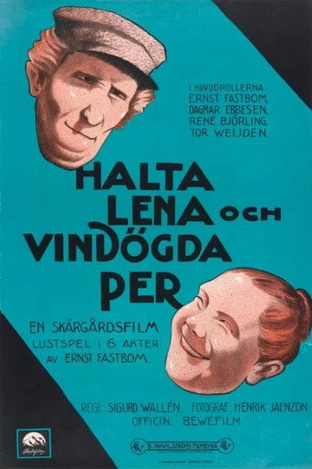 Movie poster for Halta Lena och vindögda Per (1924)