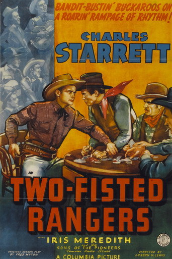 Movie poster for Two-Fisted Rangers (1939)