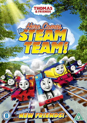 Movie poster for Thomas & Friends: Here Comes the Steam Team! (2018)