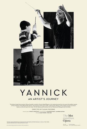 Movie poster for Yannick: An Artist’s Journey (2021)