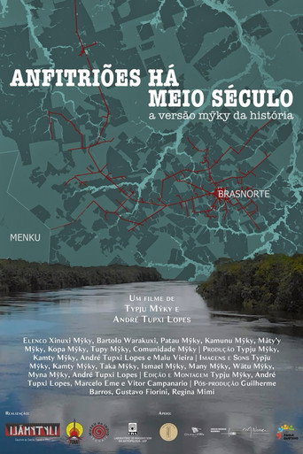 Movie poster for Anfitriões há meio século: a versão mỹky da história (2025)