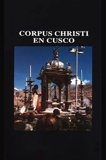 Movie poster for Corpus Christi en el Cusco (1995)