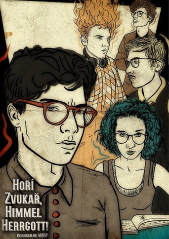 Movie poster for Hoří zvukař, himmel hergott (2021)
