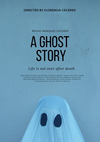Movie poster for A Ghost Story (2021)