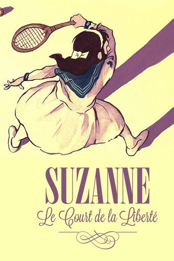 Suzanne Lenglen, the court of liberty poster
