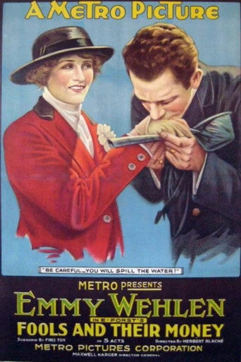 Movie poster for Fools and Their Money (1919)