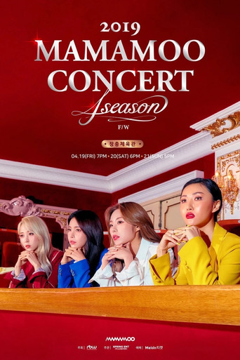 Mamamoo 4season F/W Concert poster
