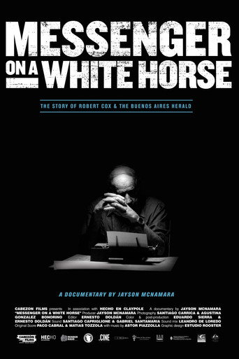 Movie poster for Messenger on a White Horse (2017)