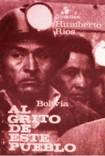 Movie poster for Al grito de este pueblo (1972)