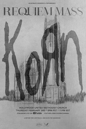 Movie poster for Korn: Requiem Mass (2022)