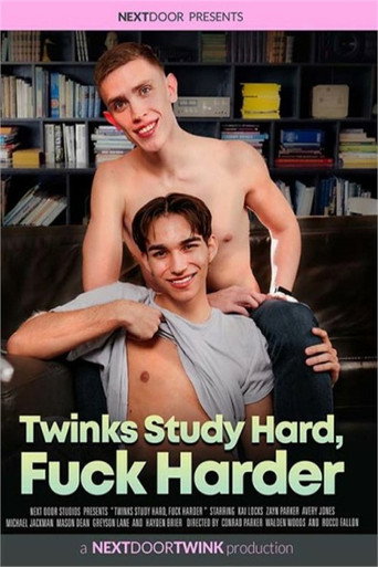 Movie poster for Twinks Study Hard, Fuck Harder (2022)