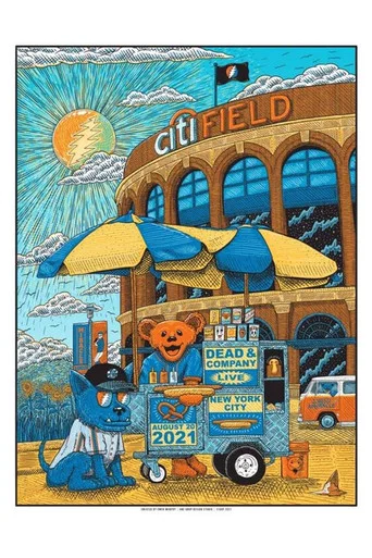Movie poster for Dead & Company: 2021-08-20 Citi Field, New York, NY (2021)