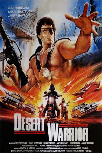 Movie poster for Desert Warrior (1989)