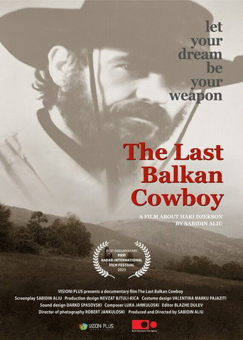 Movie poster for The Last Balkan Cowboy (2023)