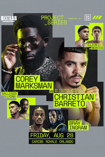 Movie poster for Corey Marksman vs. Christian Barreto (2026)