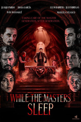 Movie poster for While the Masters Sleep (2023)