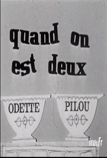 Quand on est deux poster