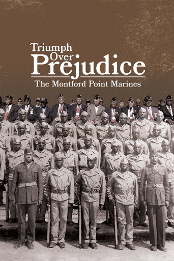 Movie poster for Triumph Over Prejudice: The Montford Point Marines (2023)
