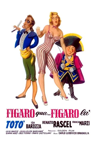 Movie poster for Figaro qua... Figaro là (1950)