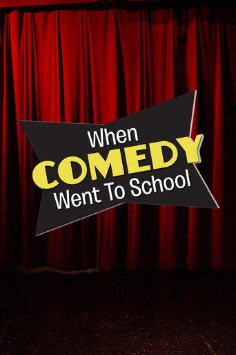 Movie poster for When Comedy Went to School (2013)