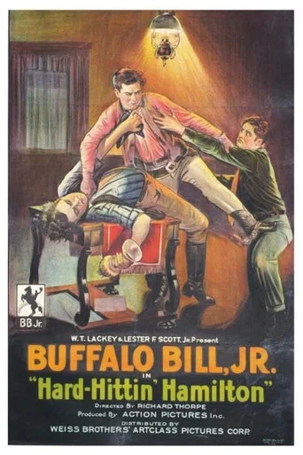 Movie poster for Hard-Hittin' Hamilton (1924)