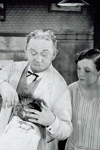 Movie poster for The Moody Barber (1927)