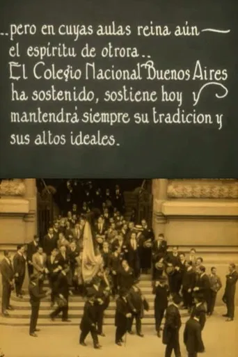 Recuerdos del Colegio Nacional Buenos Aires poster