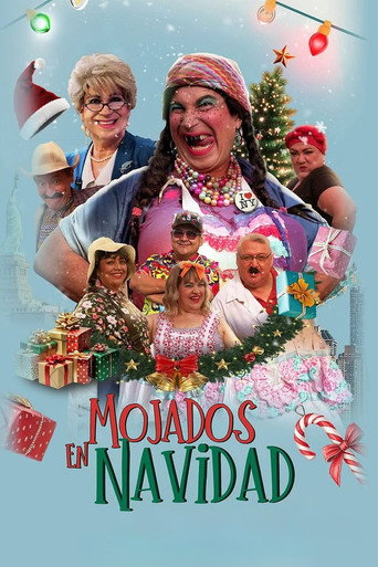 Movie poster for Mojados en Navidad (2025)