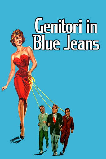 Genitori in blue-jeans poster