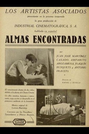 Movie poster for Almas encontradas (1934)