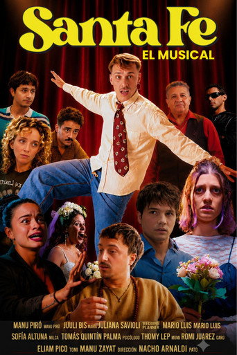 Movie poster for Santa Fe, El Musical