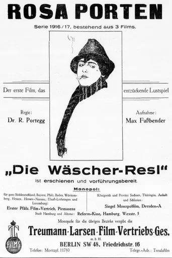 Movie poster for Die Wäscher-Resl (1916)