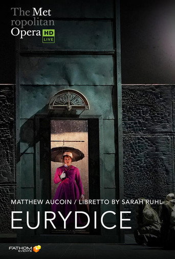 Movie poster for The Metropolitan Opera: Eurydice (2021)