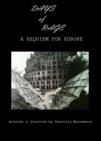 Movie poster for Days of Rage: A Requiem for Europe (1995)