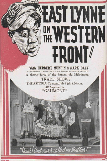 Movie poster for East Lynne on the Western Front (1931)