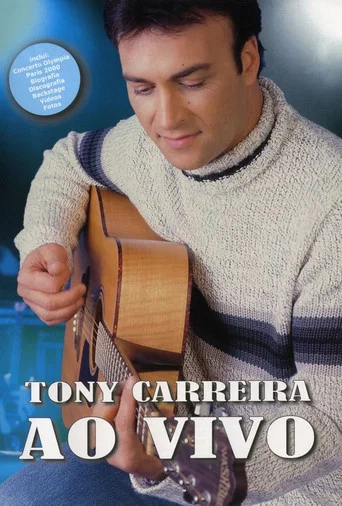 Movie poster for TONY CARREIRA - AO VIVO (2000)
