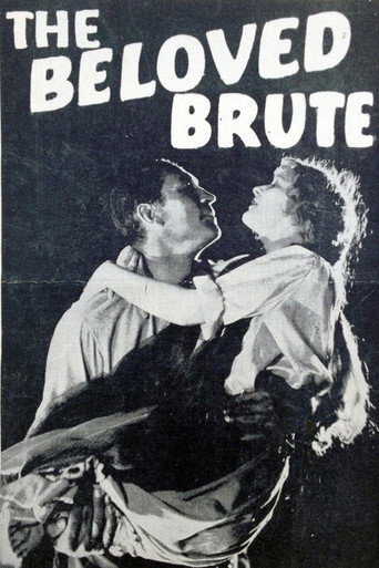Movie poster for The Beloved Brute (1924)