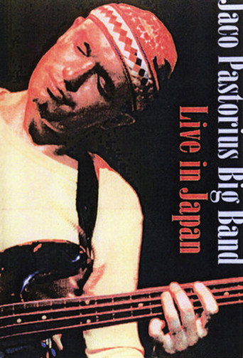 Movie poster for Jaco Pastorius Big Band - Live in Japan (1982)