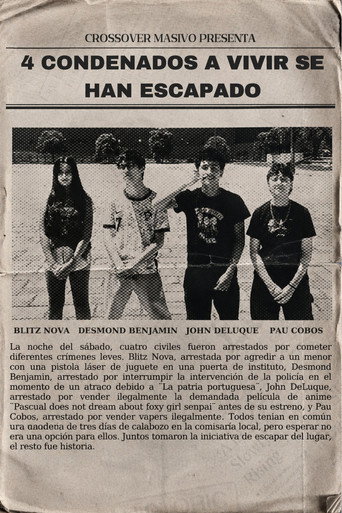 Movie poster for 4 condenados a vivir han escapado (2026)