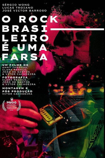 Movie poster for O ROCK BRASILEIRO É UMA FARSA (2024)