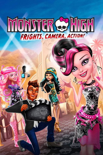 Movie poster for Monster High: Frights, Camera, Action! (2014)