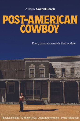 Movie poster for Post-American Cowboy