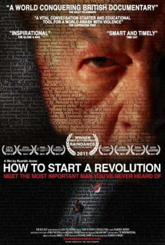 Movie poster for How to Start a Revolution (2012)