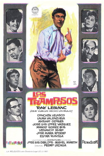 Movie poster for Los tramposos (1959)