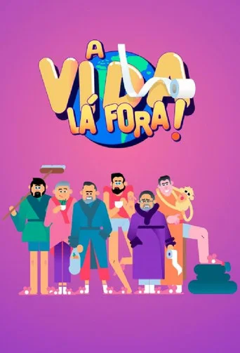 Series poster for A Vida Lá Fora (2020)